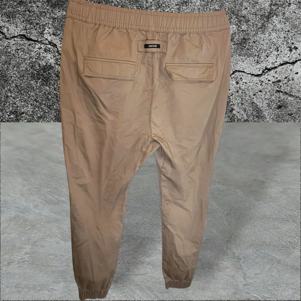 Zanerobe Sureshot Men's Tan Joggers in Medium • Pre-owned